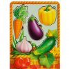 PSF042 Zelenina 1 trivrstva vkladacka puzzle velikosti montessori eduhry 4