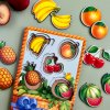 PSF044 Ovoce 1 trivrstva vkladacka puzzle velikosti montessori eduhry 1