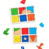 Čtverce Nikitina matematická logická skládačka tangram