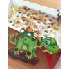 sensory play smyslové hraní inspirace Dinosauři 3
