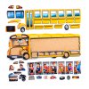 Autobus tvarové puzzle vícevrstvé XXL 5 let 50 dílů
