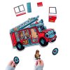 PSF005 Hasiči dvouvrstvé puzzle tvarové dřevěné 3
