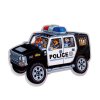 PSF111 Policie tvarové puzzle dřevěná vkládačka policejní auto dvouvrstvé 3
