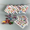 PSD216 Auta se zviratky variabilni drevene puzzle skladacka s kartickami eduhry 13