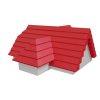 Kostičky na střechy 68 ks kompatibilní s Lego© Duplo©