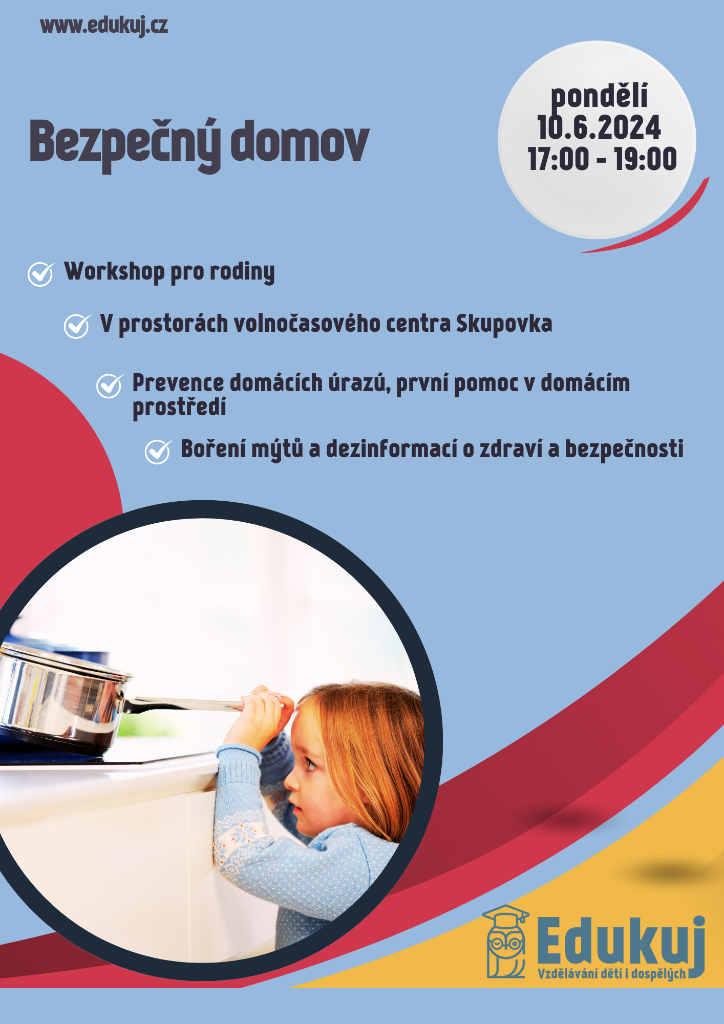 Bezpečný domov - pondělí
