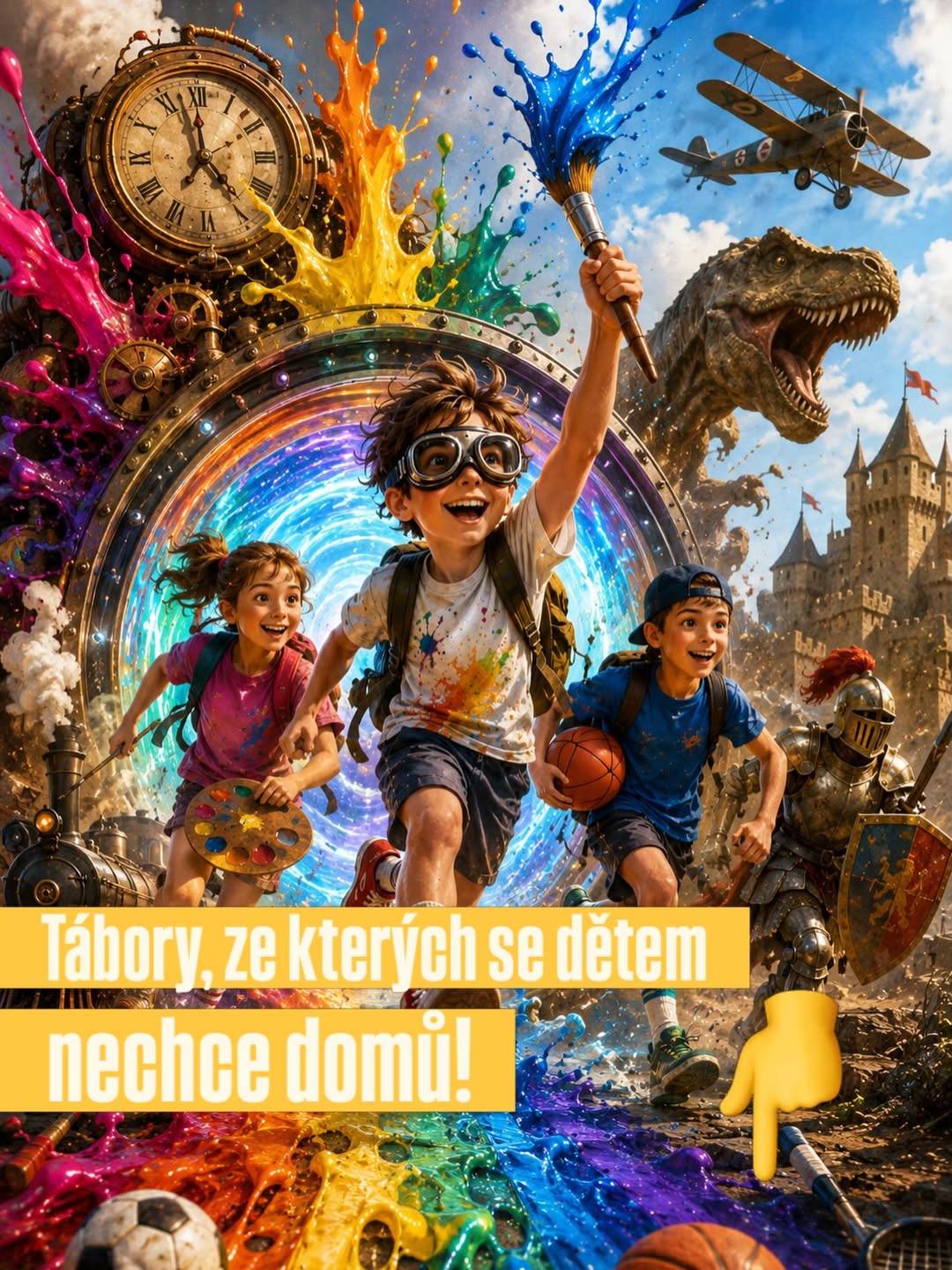 Tábory, ze kterých se dětem nechce domů!