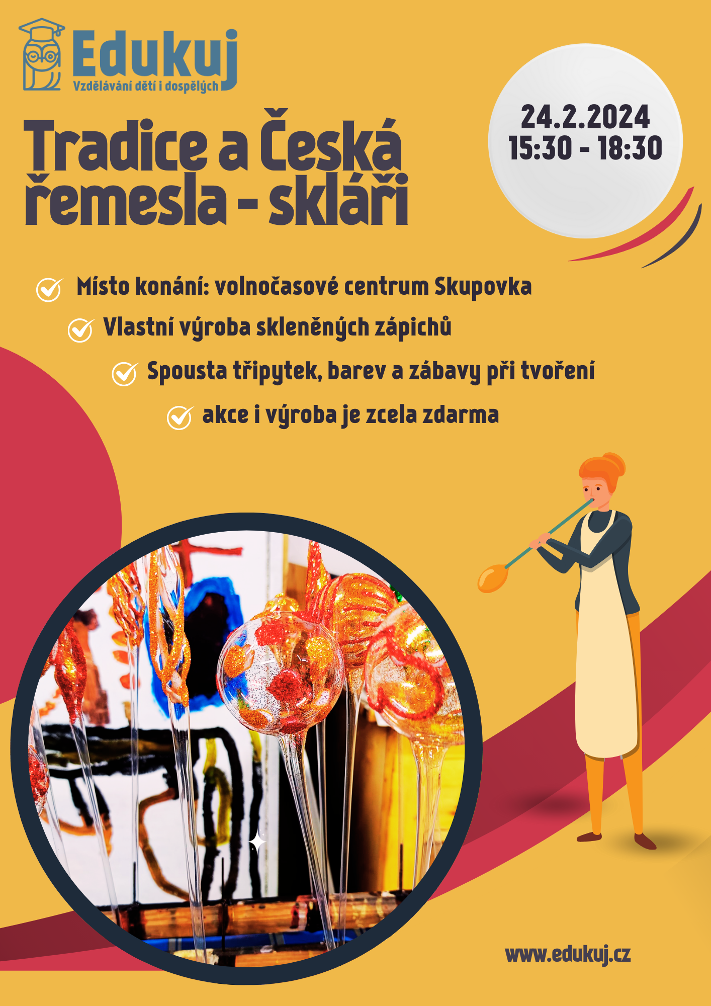 Tradice a Česká řemesla - skláři