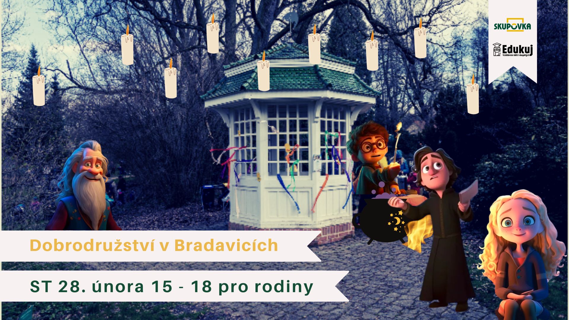 Středa - kouzlení v Bradavicích pro rodiny