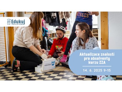 Aktualizace znalostí první pomoci pro absolventy kurzu ZZA 14. 6. 2025