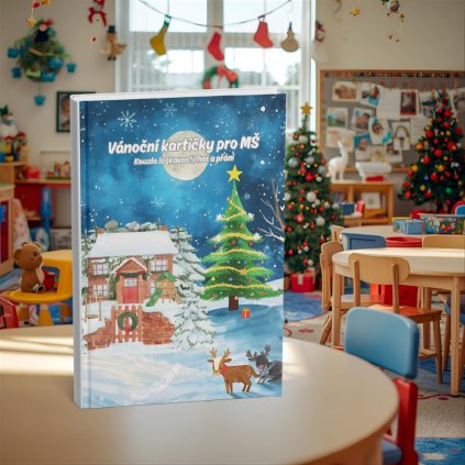Vánoční kartičky pro MŠ - Kouzlo laskavosti, her a přání