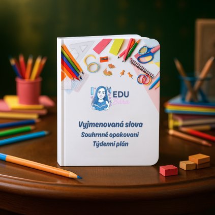 Vyjmenovaná slova - Souhrnné opakovaní, Týdenní plán