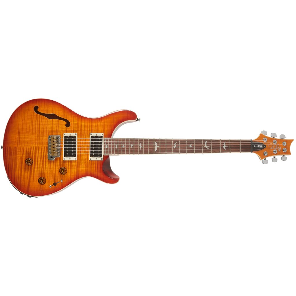 PRS SE Custom 24 Semi-Hollow Piezo Vintage Sunburst