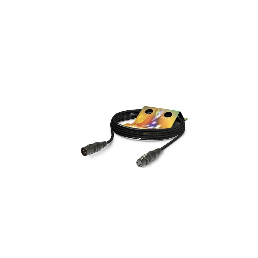 Sommer Cable MC The Stage, Black, 20,00m