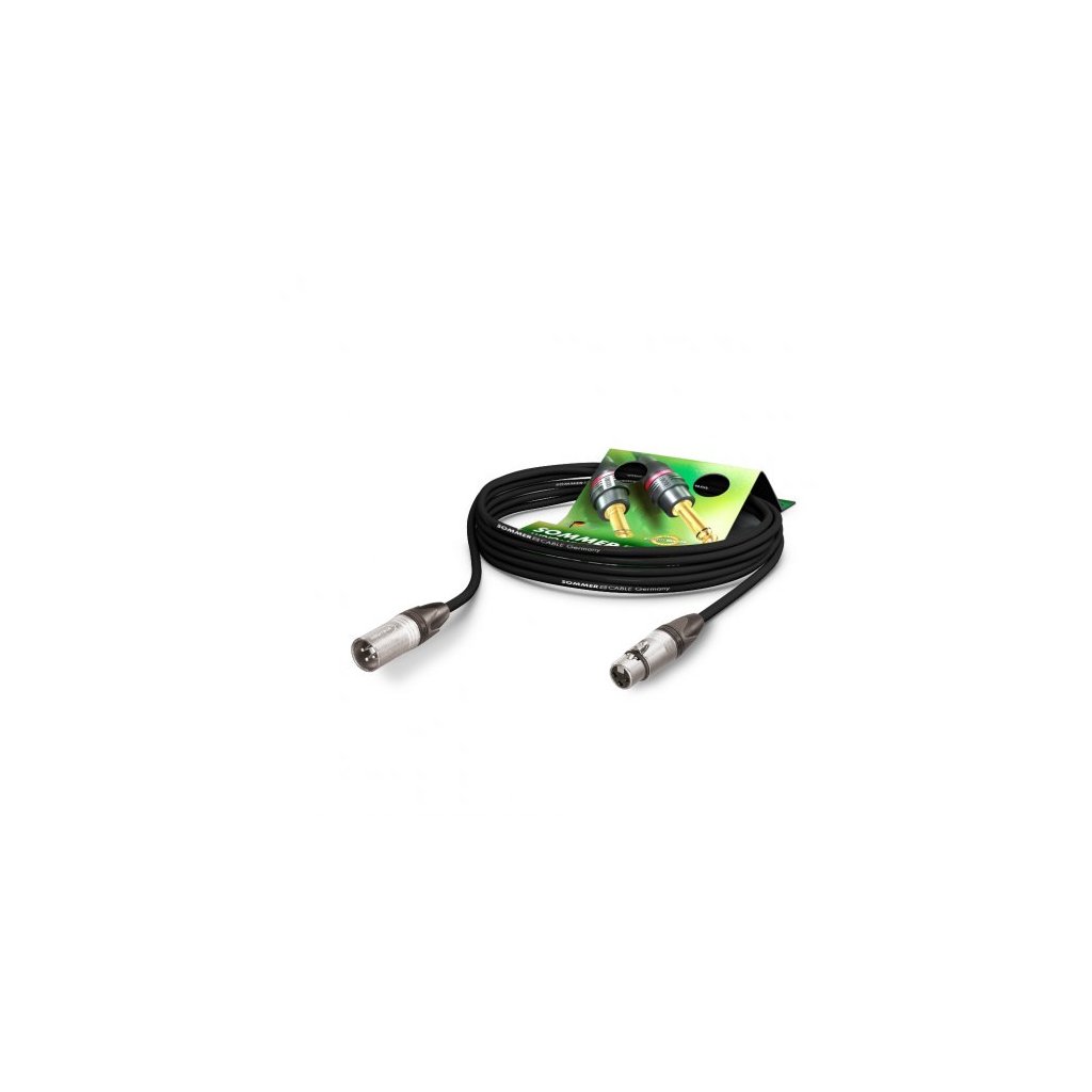 Sommer Cable MC The Stage, Black, 5,00m