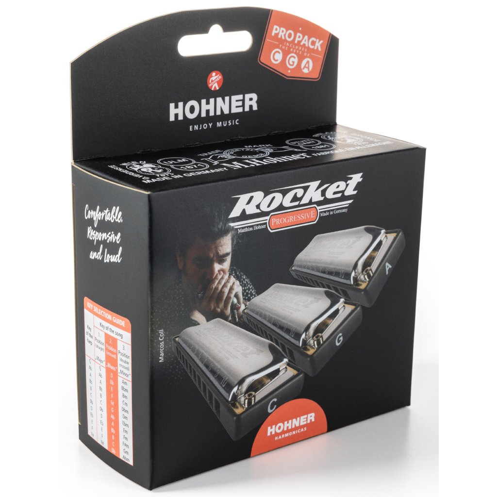 HOHNER Rocket ProPack (C-, G-, A-major)