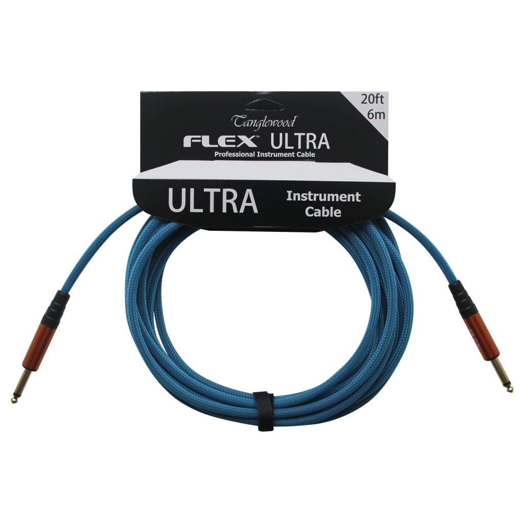 TANGLEWOOD Flex Ultra Cable Ocean Blue 6 m