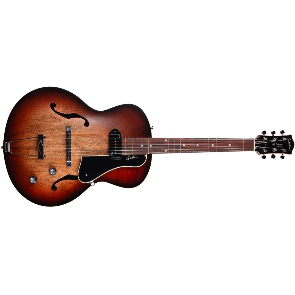 GODIN 5th Avenue Kingpin P90 Vintage Burst