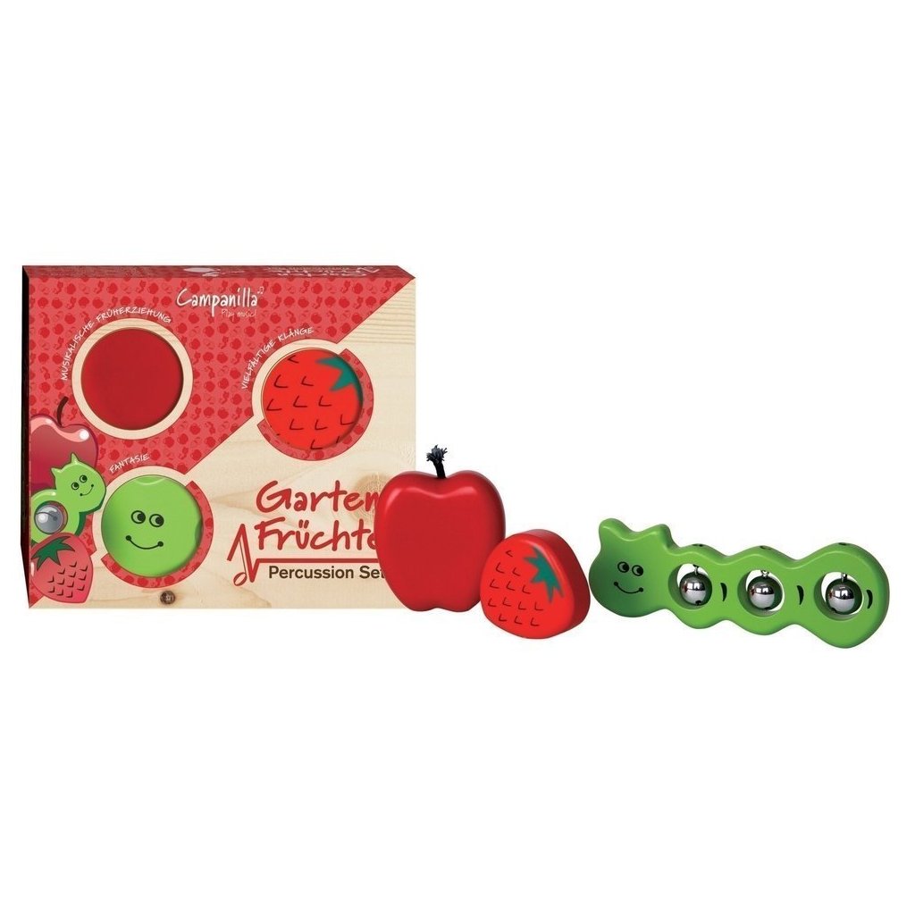 5364 campanilla percussion set garden friends 3 ks