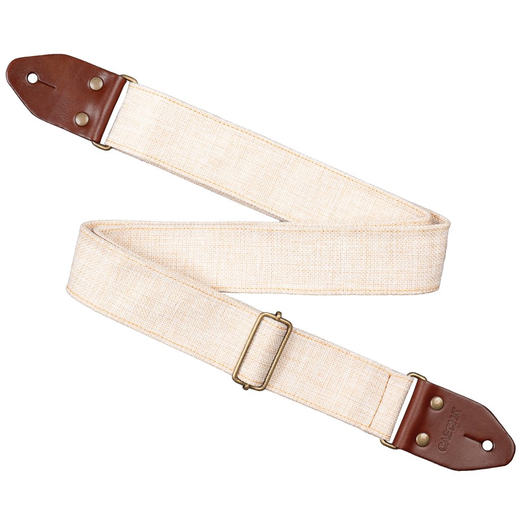 CASCHA CGS-CD2 Guitar Strap Cotton Beige Linen