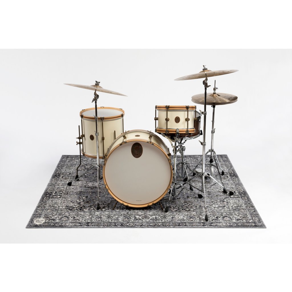 DRUMNBASE Vintage Persian Drum Mat 185 Grey