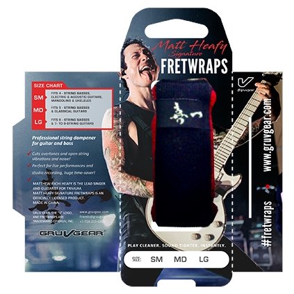 GRUVGEAR FretWraps "Matthew Kiichi Heafy" Signature Edition Medium