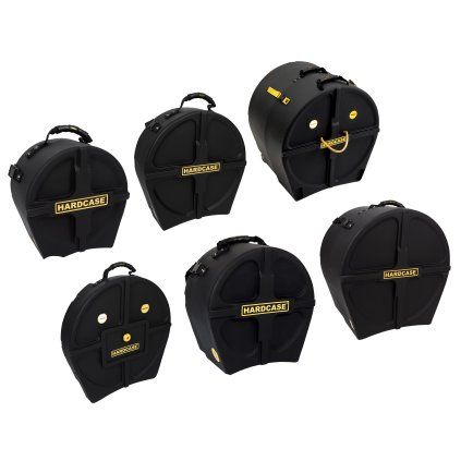 HARDCASE ROCK FUSION (3) + Cymbal Case
