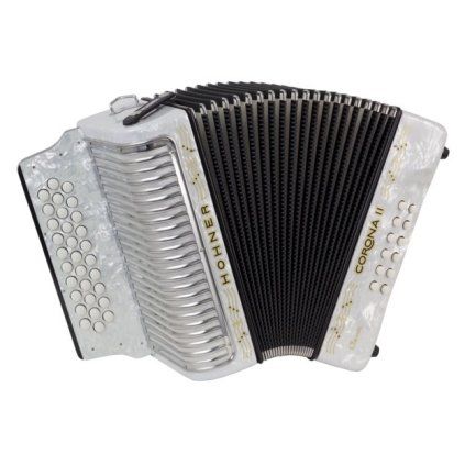 HOHNER Corona II GCF white