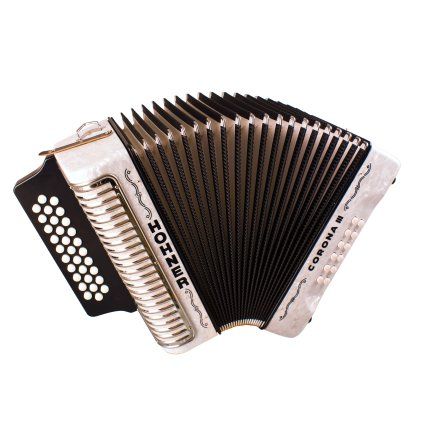 HOHNER Corona III ADG, white