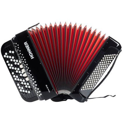 HOHNER Nova III 96 black B-stepped