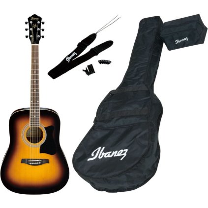 13482 ibanez v50njp dreadnought jam pack vs