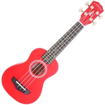 1398 arrow pb10 s sopranove ukulele red