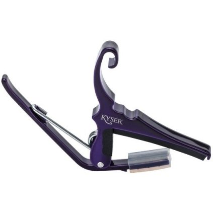 14634 kyser capo quick change acoustic deep purple kapodaster