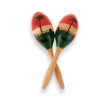 LATIN PERCUSSION MARACAS CP WOOD