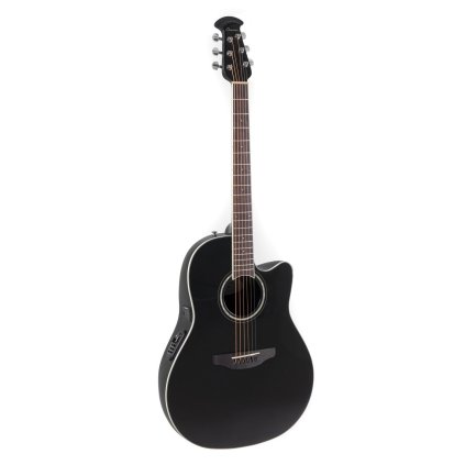 Ovation Celebrity Traditional CS24 Mid Cutaway Čierna