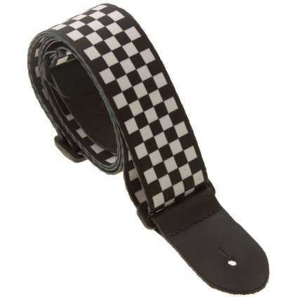 PERRI'S LEATHERS 591 White-Black Checkers