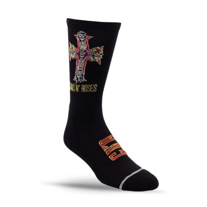 PERRI'S LEATHERS APPETITE FOR DESTRUCTION CREW Black