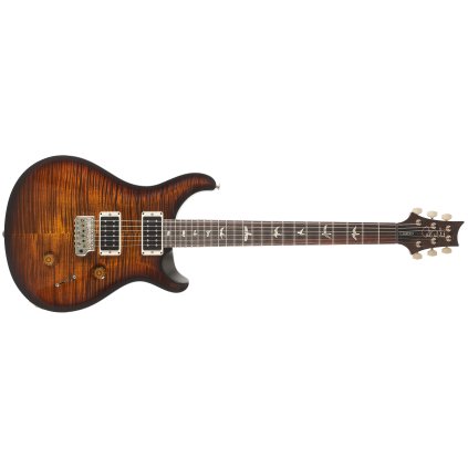 PRS Custom 24 Black Gold Wraparound Burst