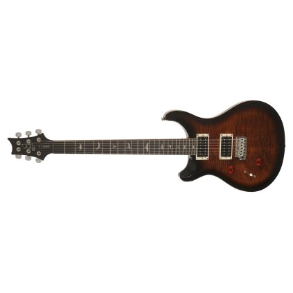 PRS SE Custom 24 LH Violin Top Carve Black Gold Sunburst