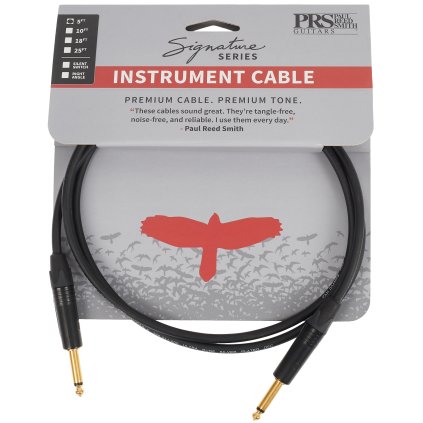 PRS Signature Instrument Cable 5' Straight