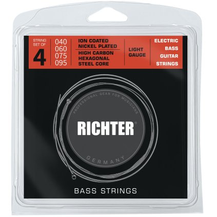RICHTER Electric Bass Strings Ion Coated, Light 40-95