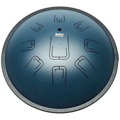 SELA 14" Melody Tongue Drum D Amara Navy Blue