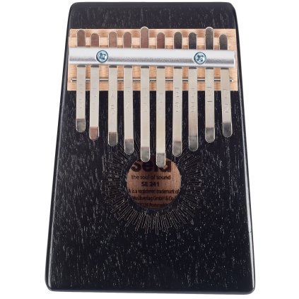 SELA Kalimba Mahogany 10 Black