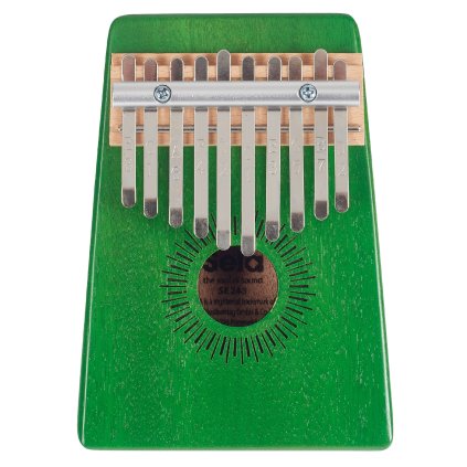 SELA Kalimba Mahogany 10 Green