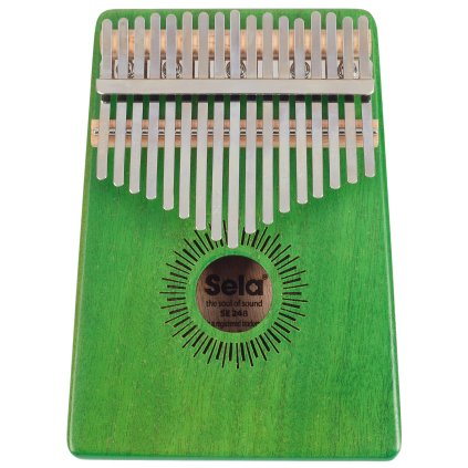 SELA Kalimba Mahogany 17 Green