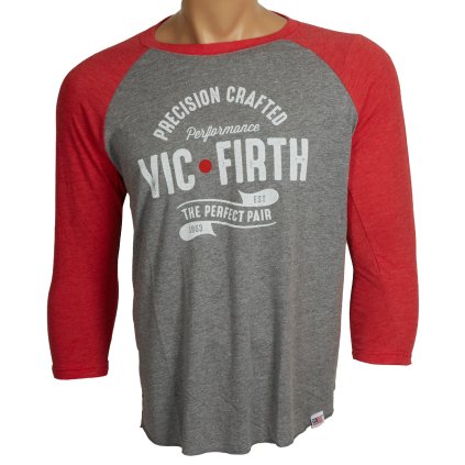 VIC FIRTH Raglan Tee Medium