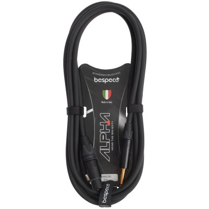 BESPECO Alpha Microphone Cable Neutrik XLR F - Jack 3 m