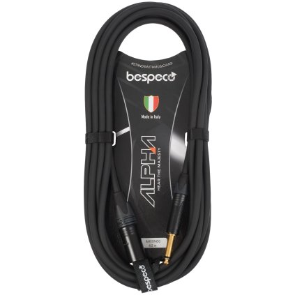 BESPECO Alpha Microphone Cable Neutrik XLR M - Jack 4.5 m