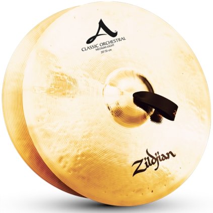 ZILDJIAN 20" Classic Orchestral Selection Medium Light Pair