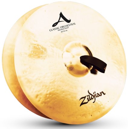 ZILDJIAN 22" Classic Orchestral Selection Medium Light Pair
